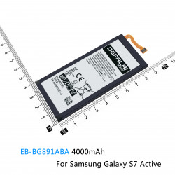 Batterie de Rechange pour Samsung Galaxy S7 Active, EB-BG930ABE, EB-BG935ABE, EB-BG935ABA, EB-BG891ABA, G9300, G930F, G9 vue 2