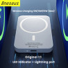 PowerBank Magnétique Sans Fil Original 1:1 5000mAh MacSafe pour iPhone 12/13/14 - Chargeur Externe Batterie Auxiliaire vue 3